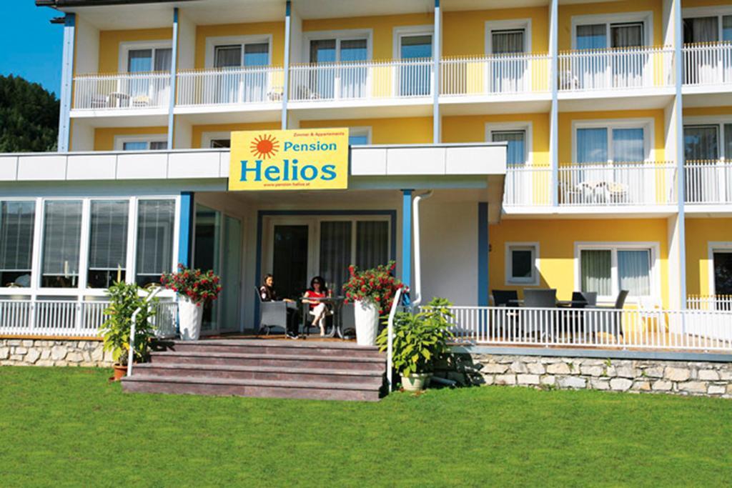 Pension Helios Sankt Kanzian am Klopeiner See Kültér fotó